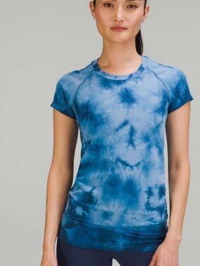 Lululemon Swiftly Tech Marble Dye Commander Shirt
